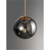 9426751 Висечка светилка SPADA стакло црно LED E27 Nova Luce